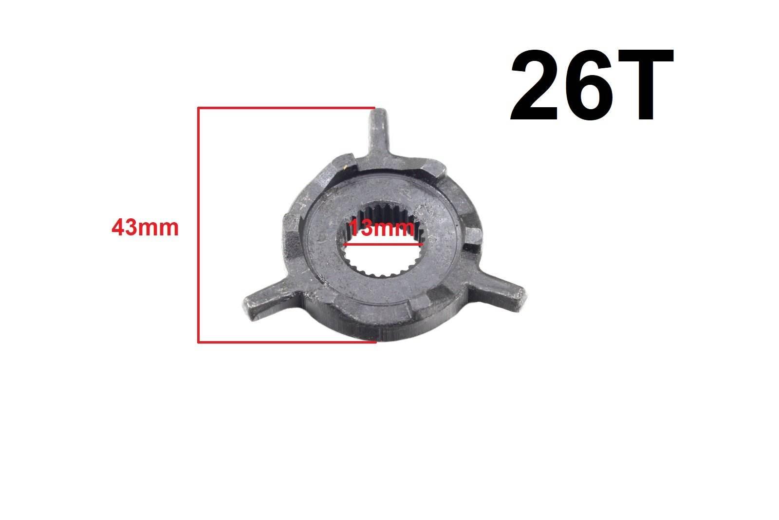 Gwiazdka Wariatora Gy6-50 4T Baotian Romet Zipp - zdjęcie 2