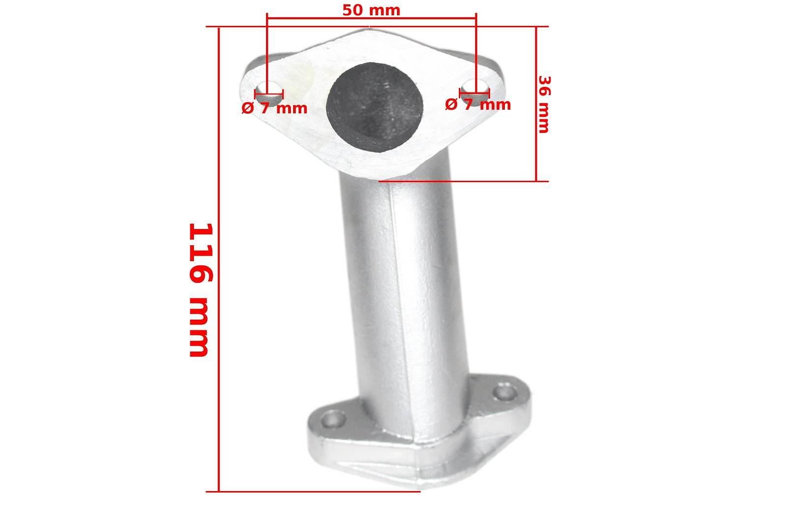 Króciec Gaźnika Atv 110/125 H-116Mm Fi 22Mm Rob