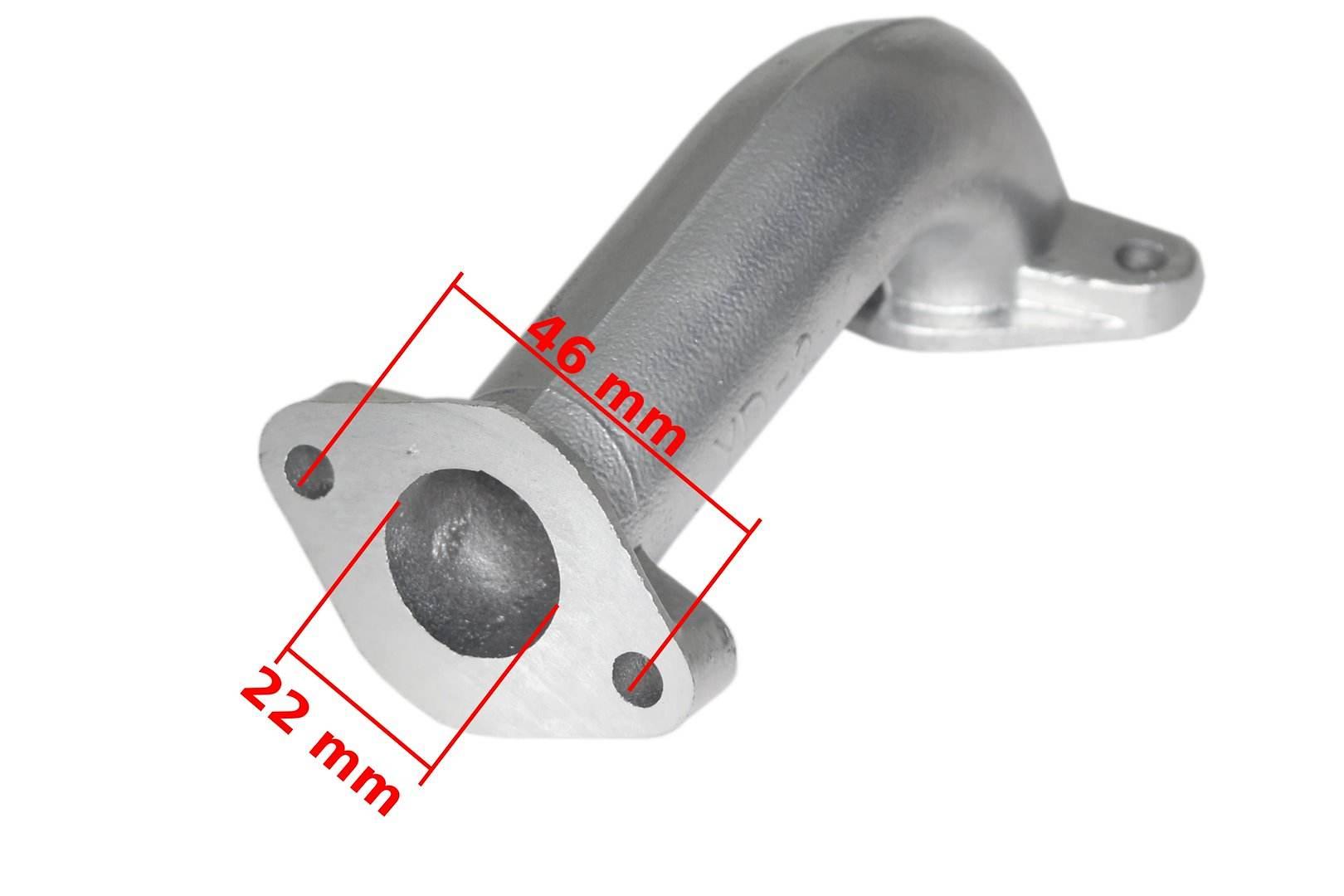 Króciec Gaźnika Atv 110/125 H-116Mm Fi 22Mm Rob - zdjęcie 2