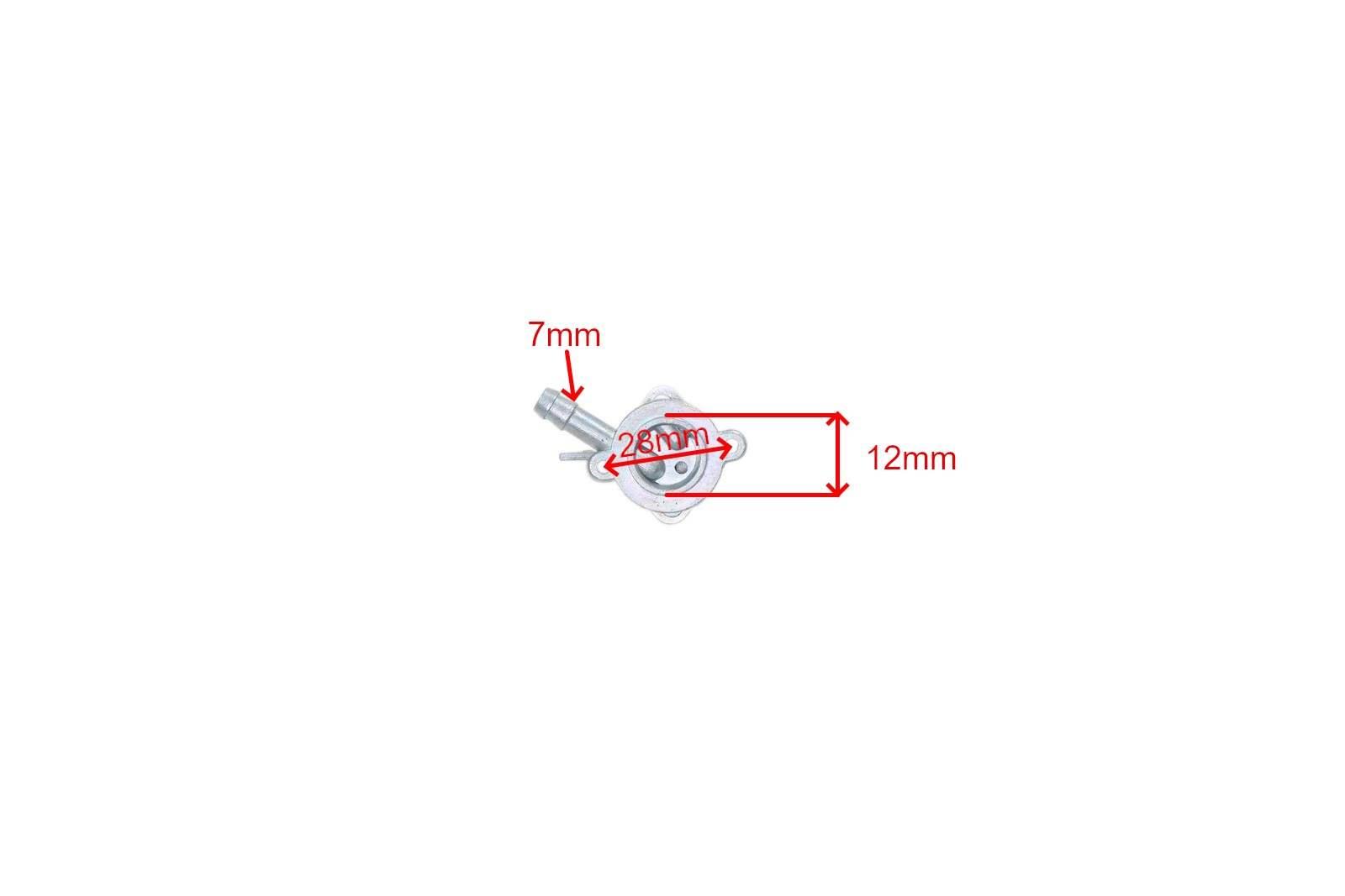 Kranik Paliwa Gaźnika Atv 110/125 19Mm Hb - zdjęcie 2