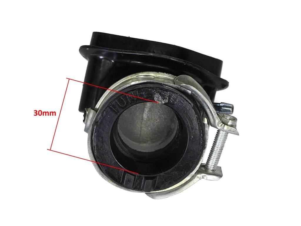 Króciec Gaźnika Gy6-125/150 Quad Atv Skuter 4T Hb - zdjęcie 3
