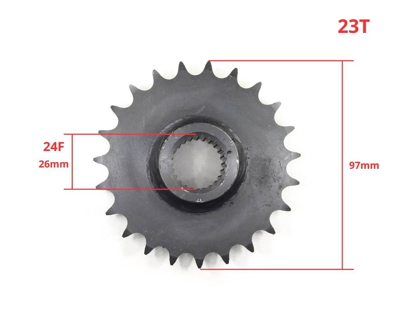 Zębatka Przód 428-23Z Atv 150 Diablo Z Tuleją Hb - zdjęcie 5