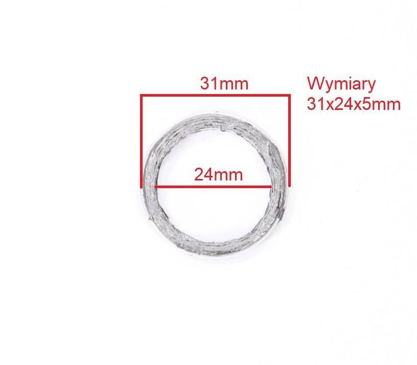 Uszczelka Gy6-50/80 Kolanka Wydechowego Tłumika Hb - zdjęcie 2