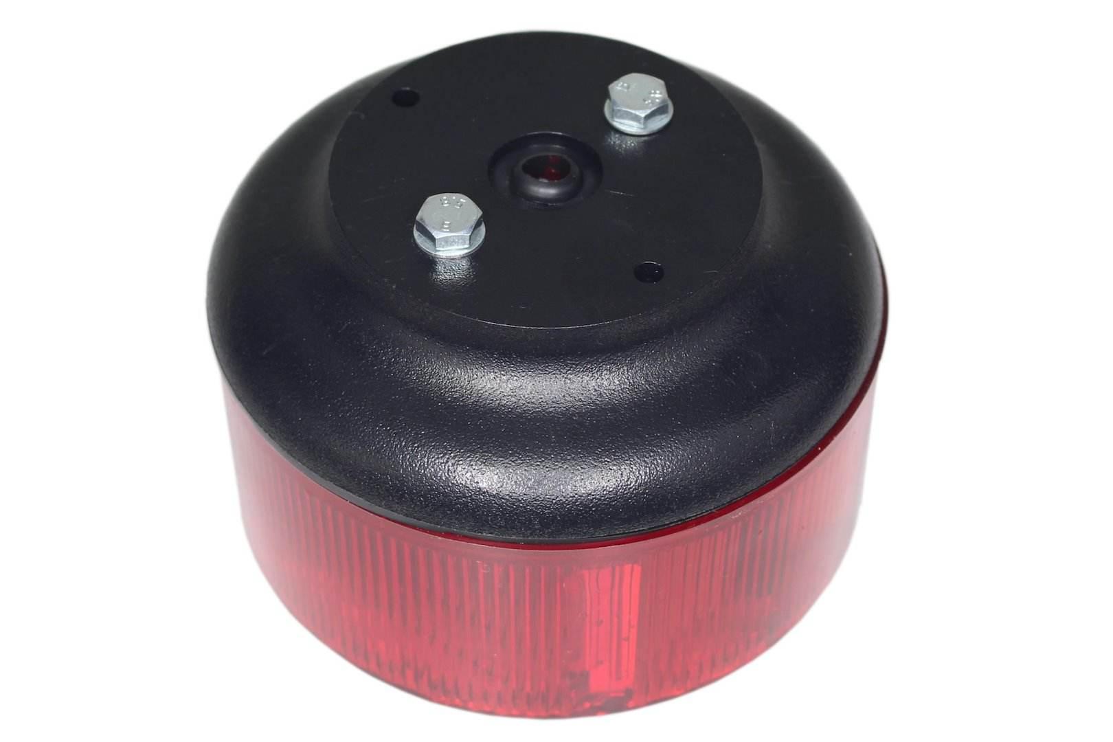Lampa Tył Simson / Mz Okrągła Czerwona - zdjęcie 2