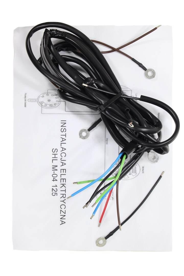 Instalacja Elektryczna Shl M04 125 Czarna