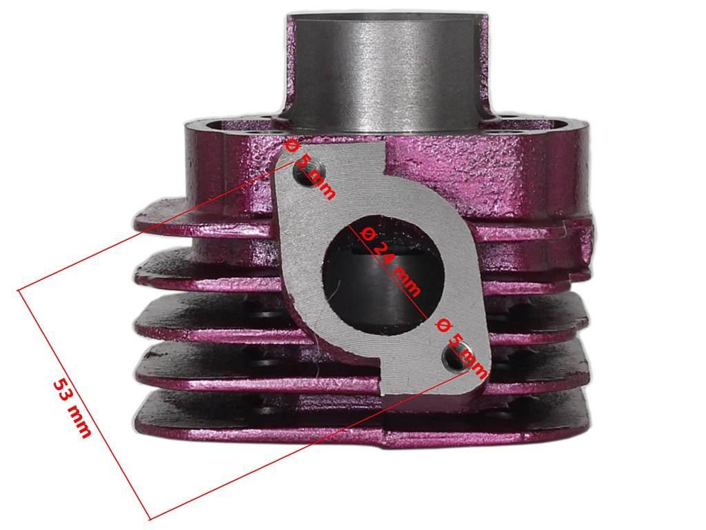 Cylinder Yamaha Jog 80 47Mm Pin 10Mm Z Głowicą - zdjęcie 2