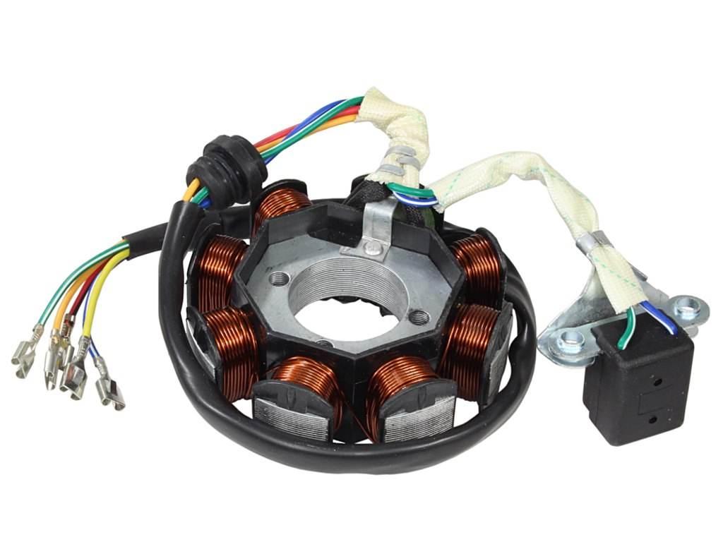 Aparat Zapłonowy Stator Kayo 200/250 Cg 8 Cewek Rob