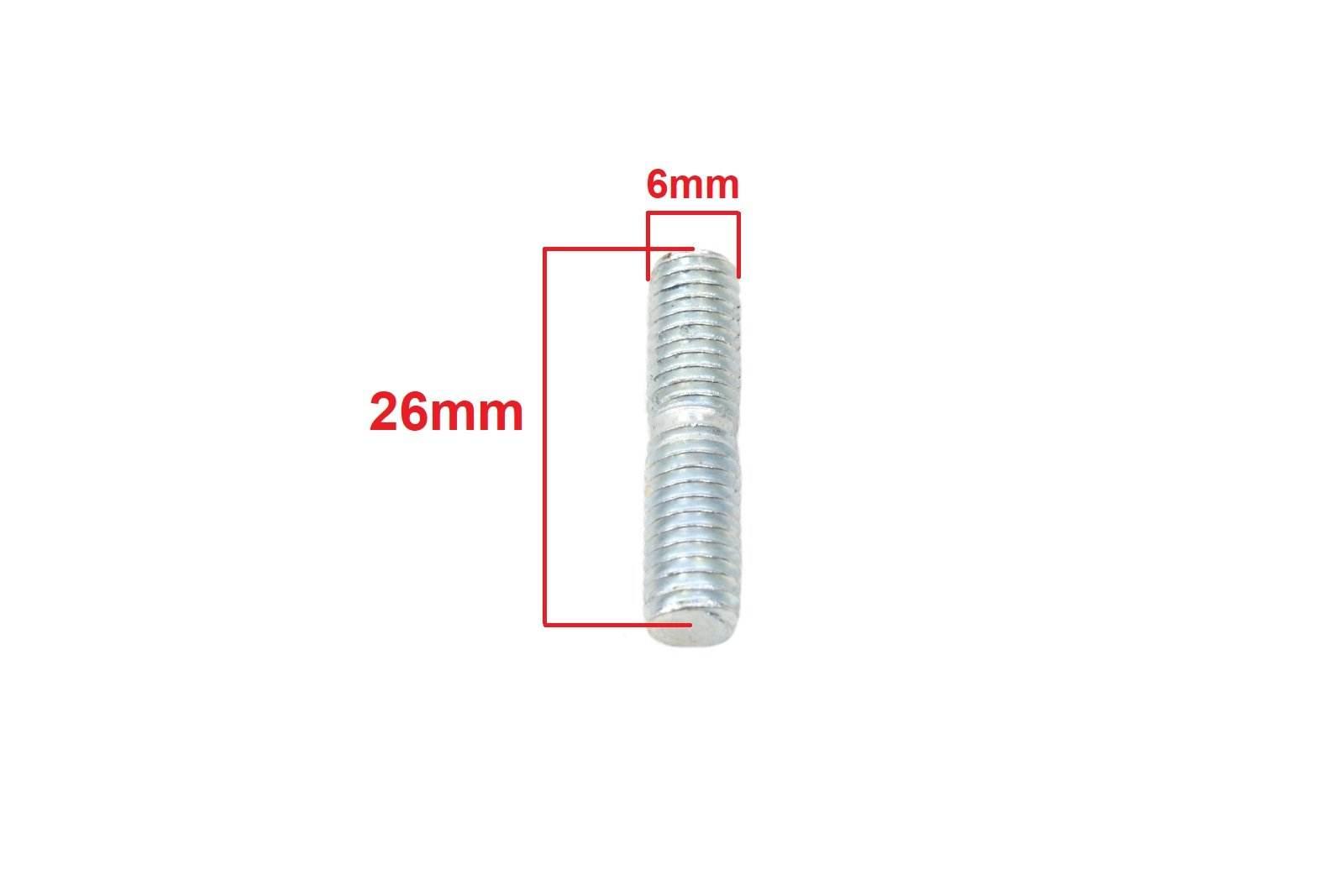Szpilka Mocowania Gaźnika Romet Simson M6X26Mm Alm - zdjęcie 2