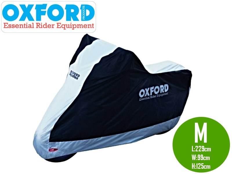Pokrowiec Na Motocykl Oxford Aquatex M Kolor Srebrny Wodoodporny
