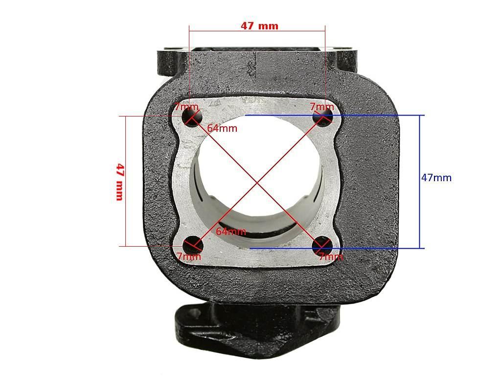 Cylinder Minarelli Ac Vertical 47Mm Z Głowicą Tuning - zdjęcie 3