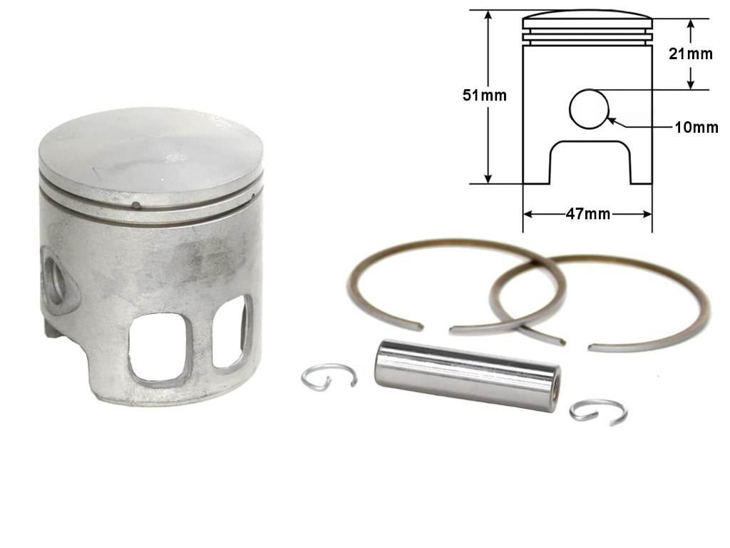 Cylinder Minarelli Ac Vertical 47Mm Z Głowicą Tuning - zdjęcie 7