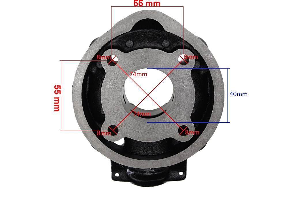 Cylinder Minarelli Am6 50 40Mm Org. Taiwan - zdjęcie 3