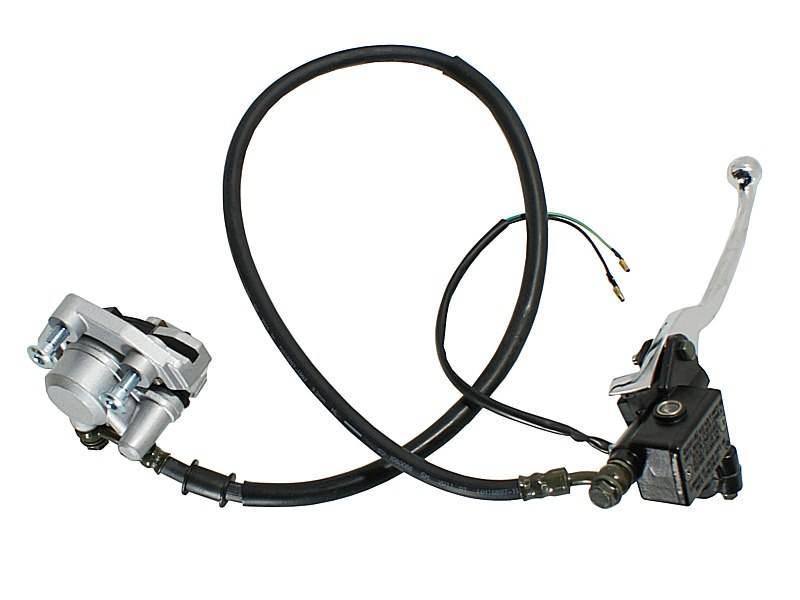 Hamulec Kompletny Gy6-50 Skuter Koło 10'' Rob