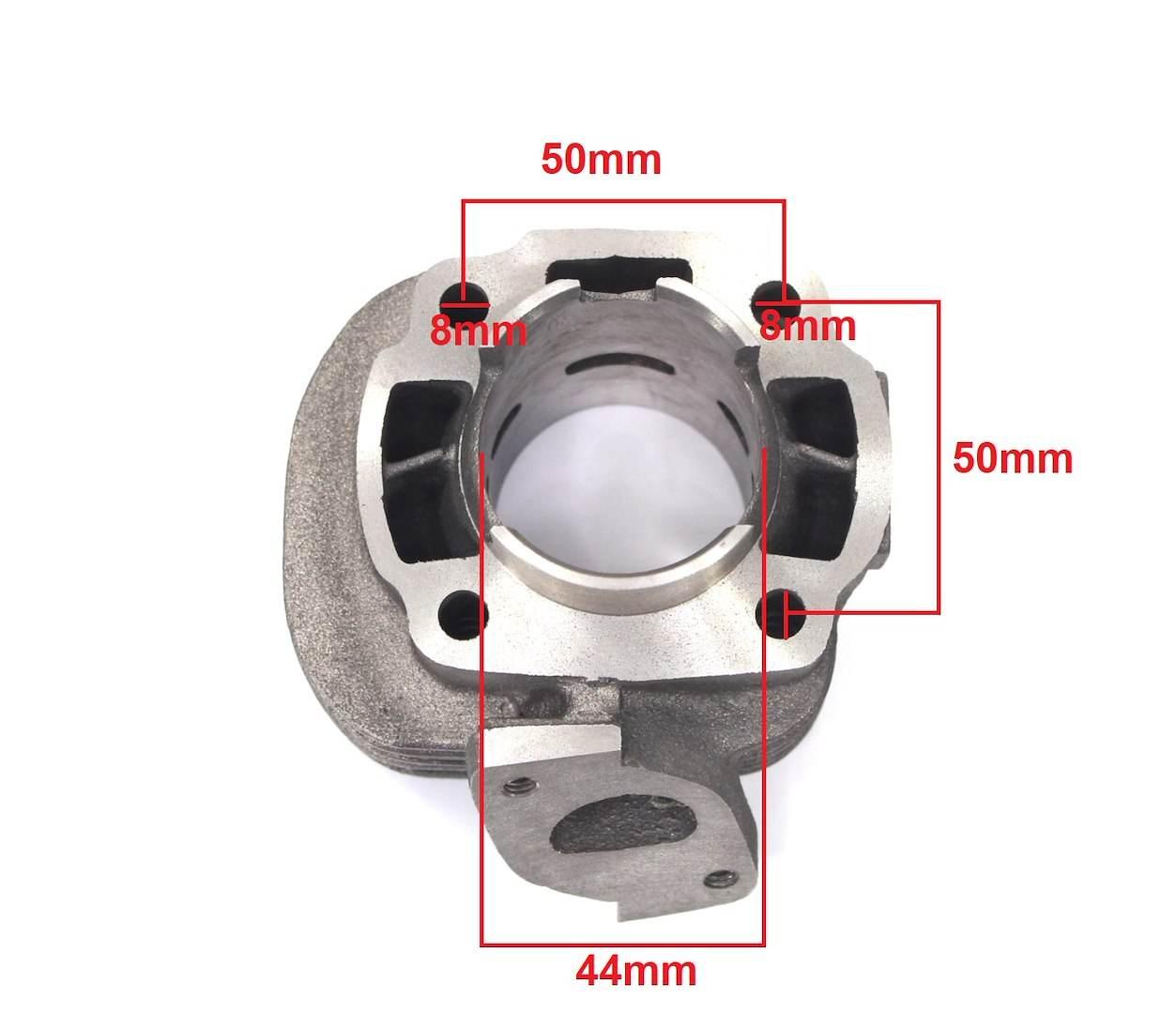 Cylinder Yamaha Jog 65 44Mm Pin 12Mm Z Głowicą - zdjęcie 2