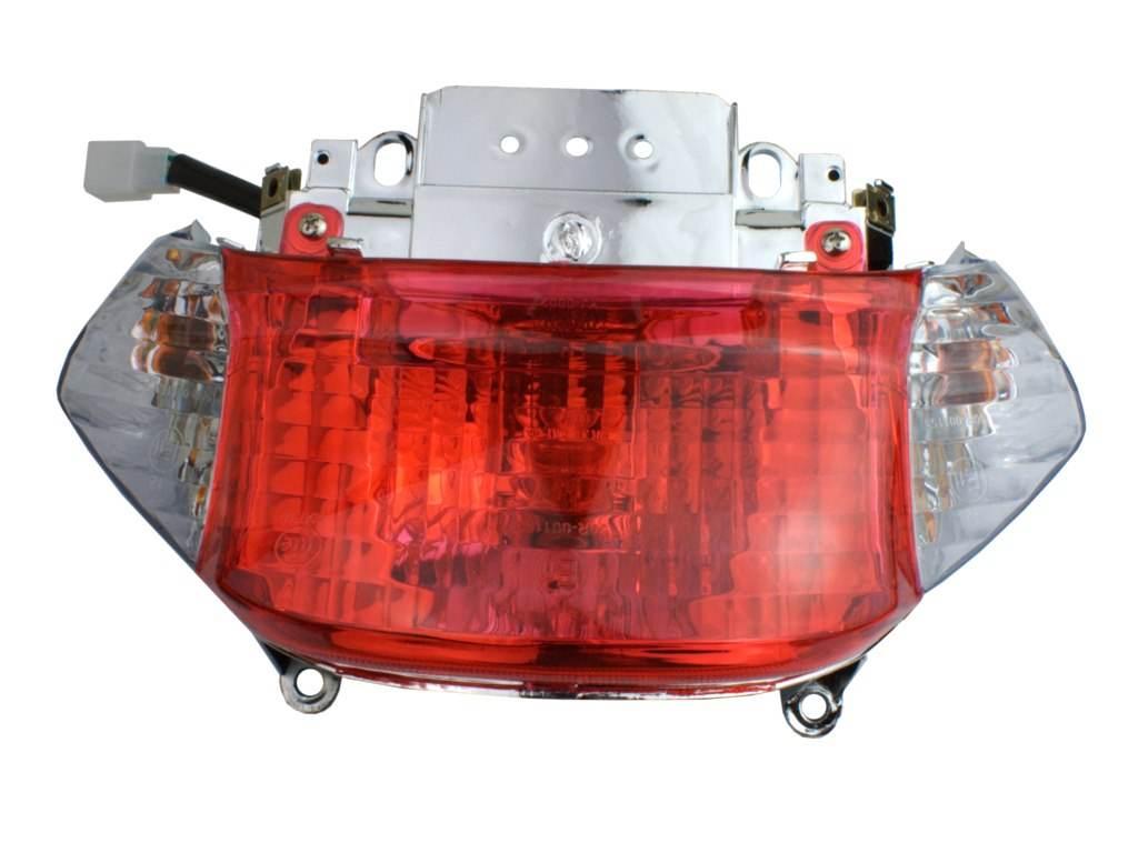 Lampa Tył Gy6 Skuter Koło 10'' Białe Kierunki - zdjęcie 2