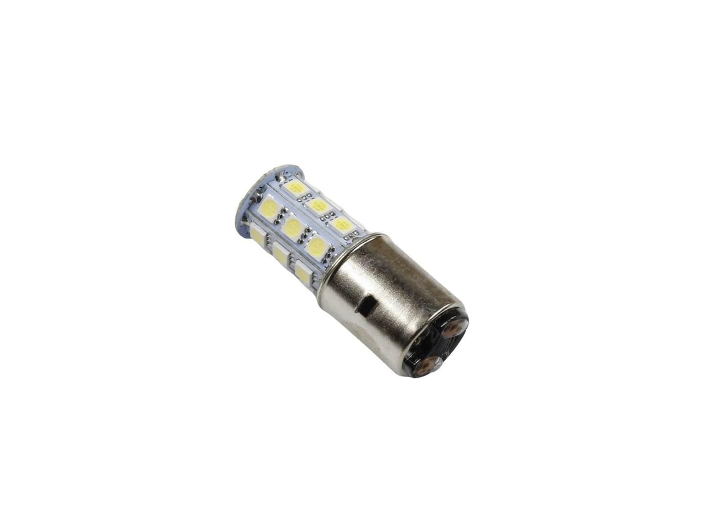 Żarówka 12V 35/35W Ba20D 27Smd Led 6000K (Brak Ece) - zdjęcie 2