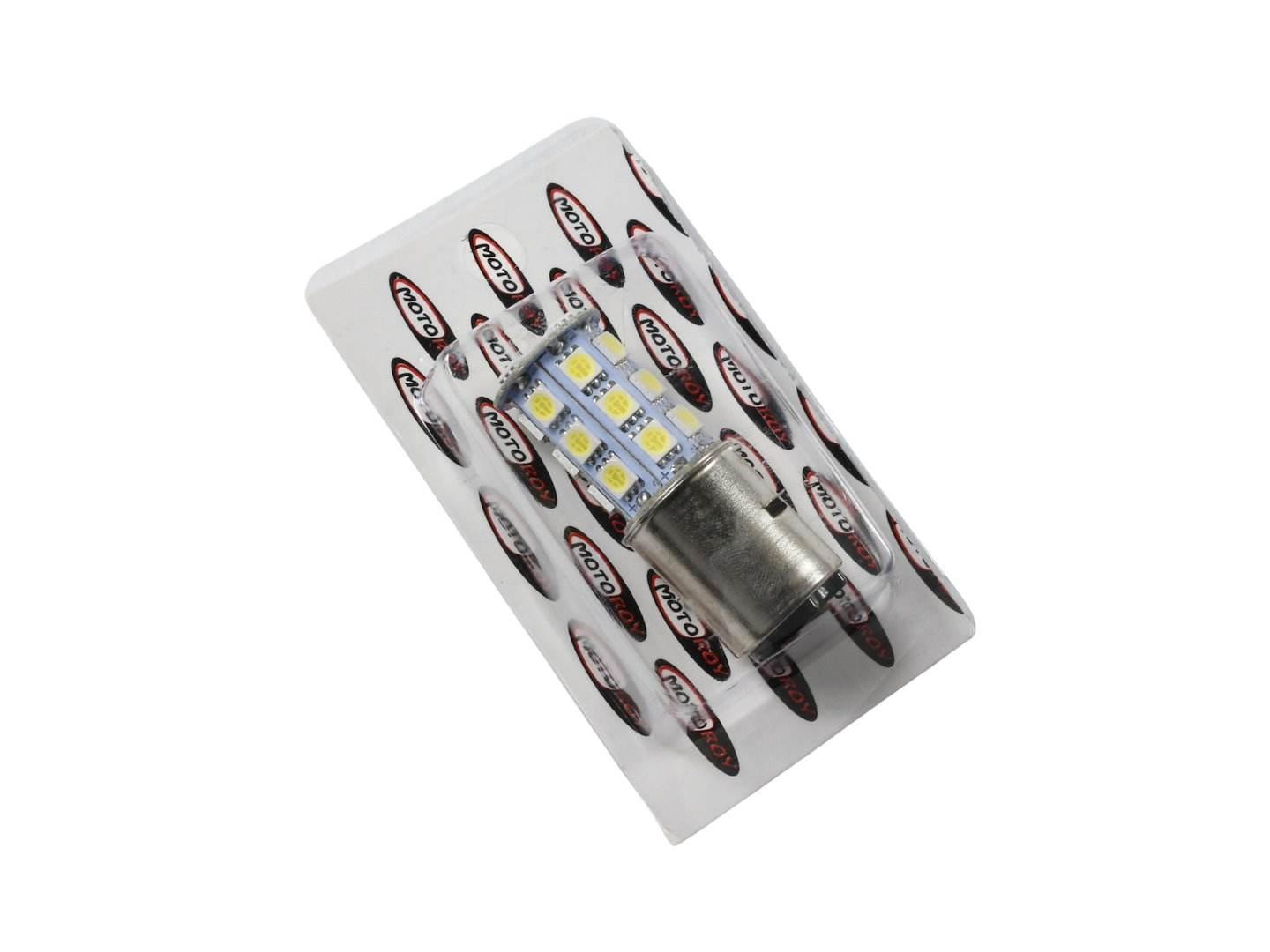 Żarówka 12V 35/35W Ba20D 27Smd Led 6000K (Brak Ece) - zdjęcie 3