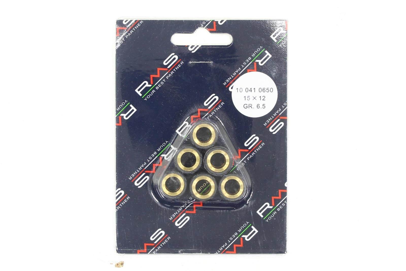 Rolki Wariatora 15X12Mm 6,5Gr Aprilia Benelli Malaguti Mbk Yamaha Rms Pasuj - zdjęcie 2