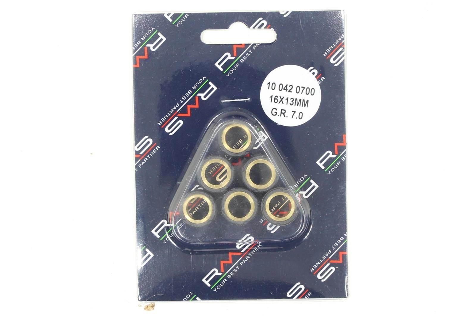 Rolki Wariatora 16X13Mm 7,0Gr Piaggio Nrg Zip 50 Rms - zdjęcie 2