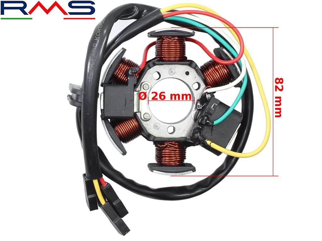 Aparat Zapłonowy Stator Aprilia Derbi 50 Rms - zdjęcie 2