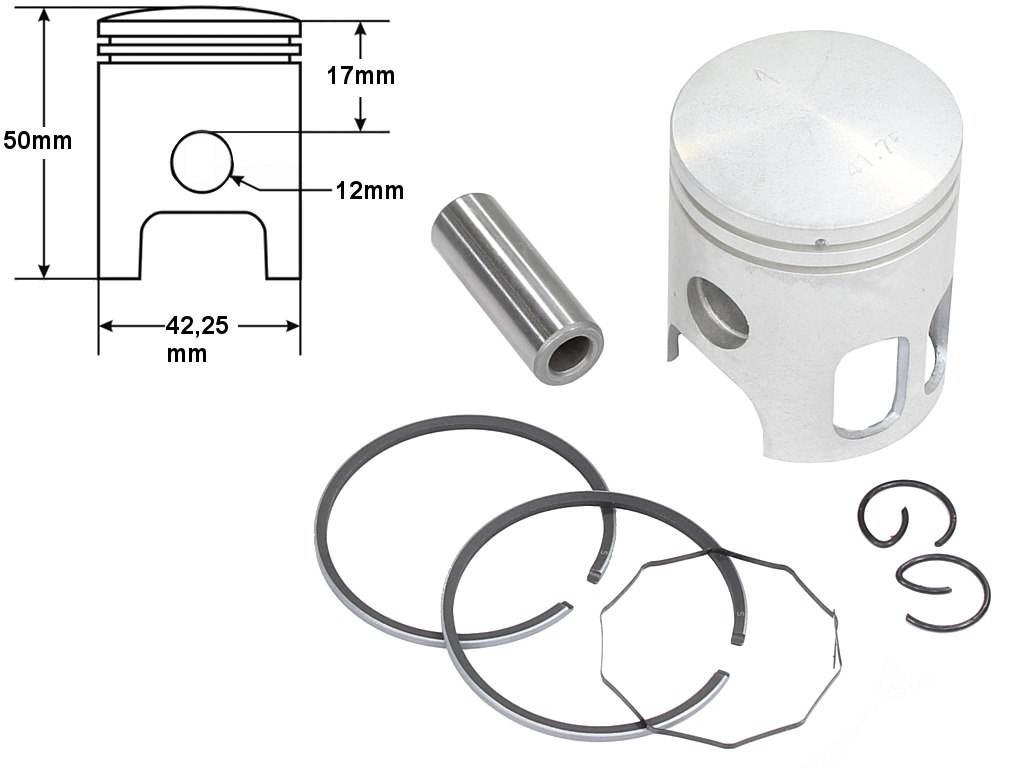 Tłok Yamaha Dt 42,25 5-Szlif