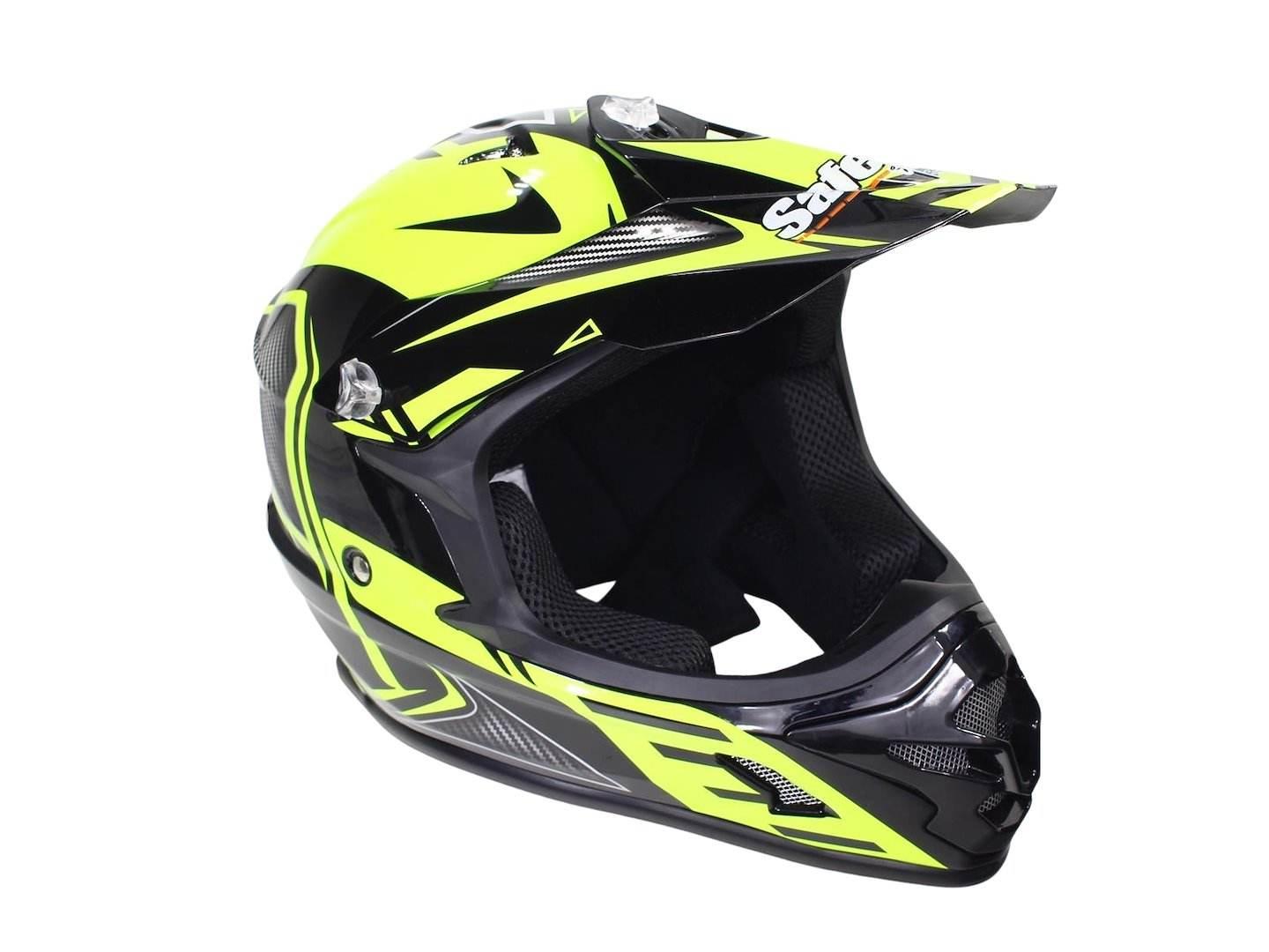 Kask Safebet Hf-115 Black Q206 M (Brak Ece) - zdjęcie 2