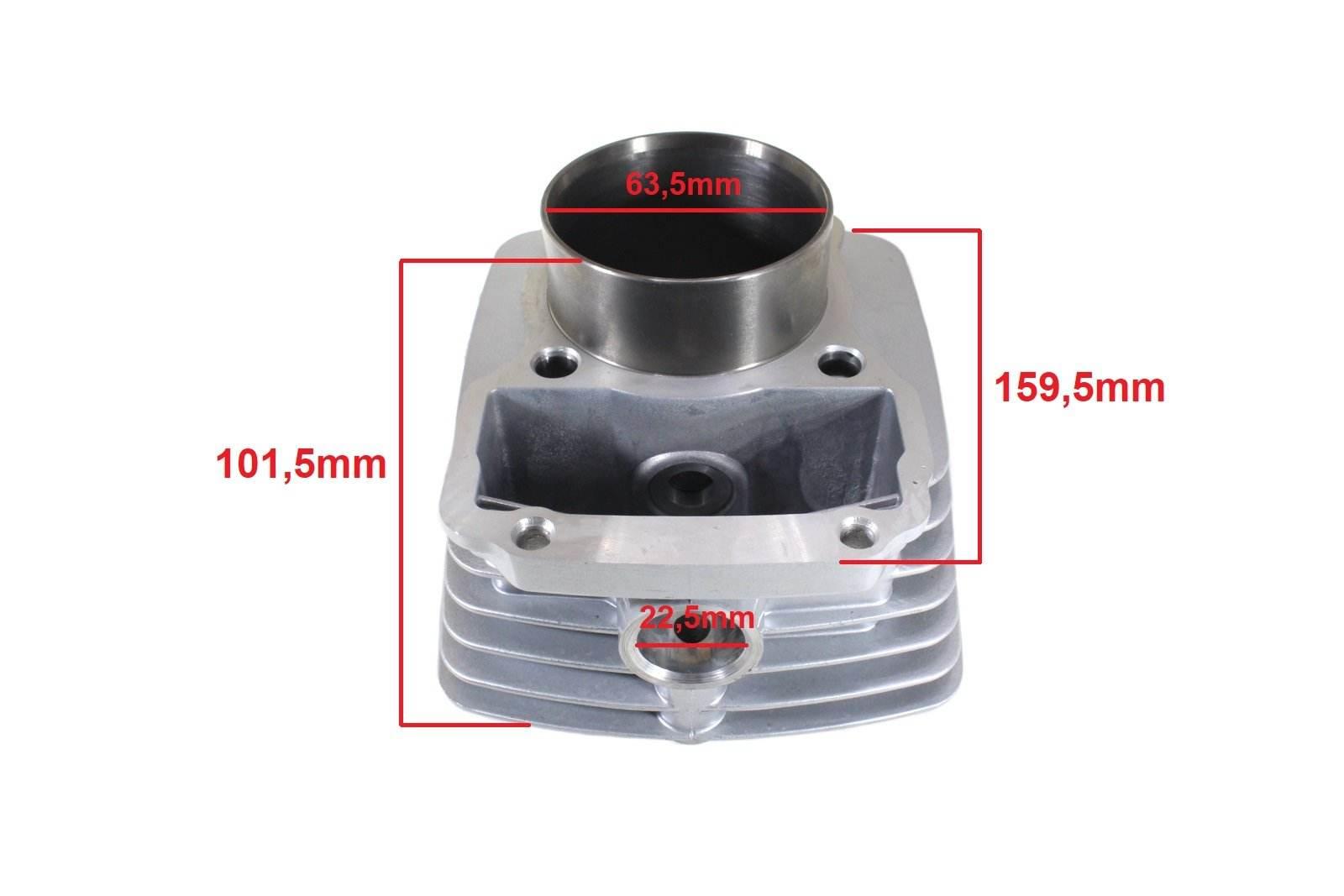 Cylinder Atv 200 Cg 63,5Mm Pin 15Mm Ac Win - zdjęcie 2