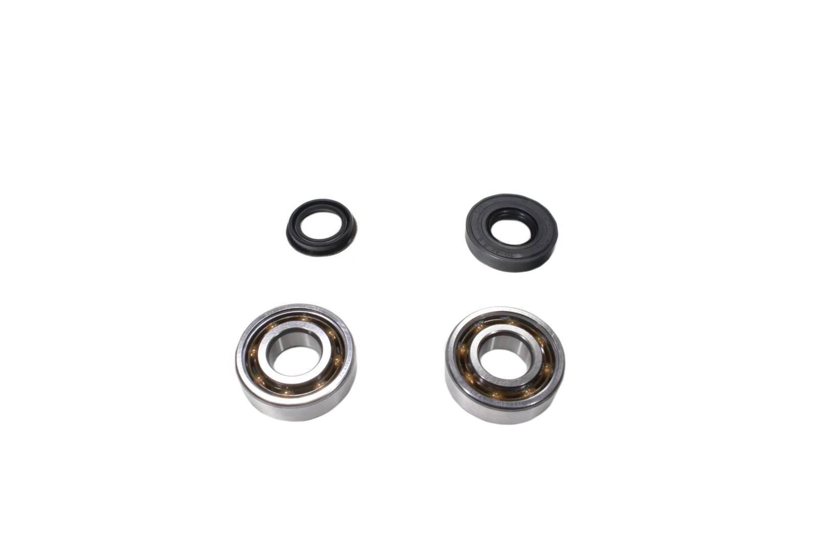 Zestaw Łożysk Wału Korbowego Minarelli/Yamaha 50 + Simeringi Skf 6204 Tn9 C