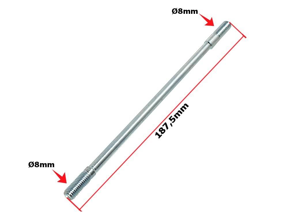 Szpilka Cylindra Atv 150 Gy6-150 Diablo Prawa M8X187,5Mm 157Qmj Fuxin