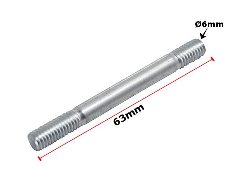 Szpilka Króćca Gaźnika M6X63Mm Atv 150 Gy6-150 Diablo