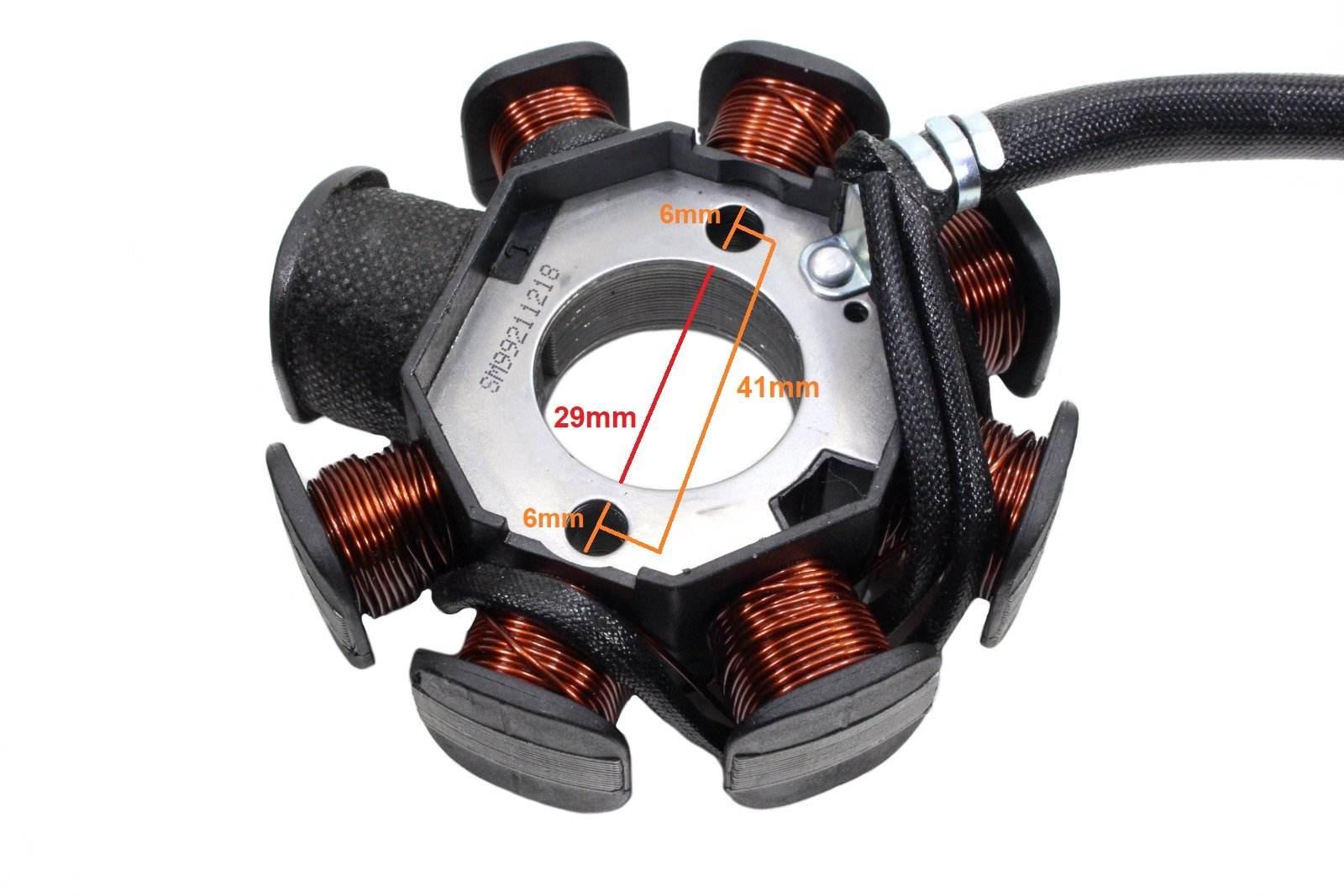 Aparat Zapłonowy Stator Atv 150 - Benzhou Diablo Jonway Lifan Loncin Polari - zdjęcie 2