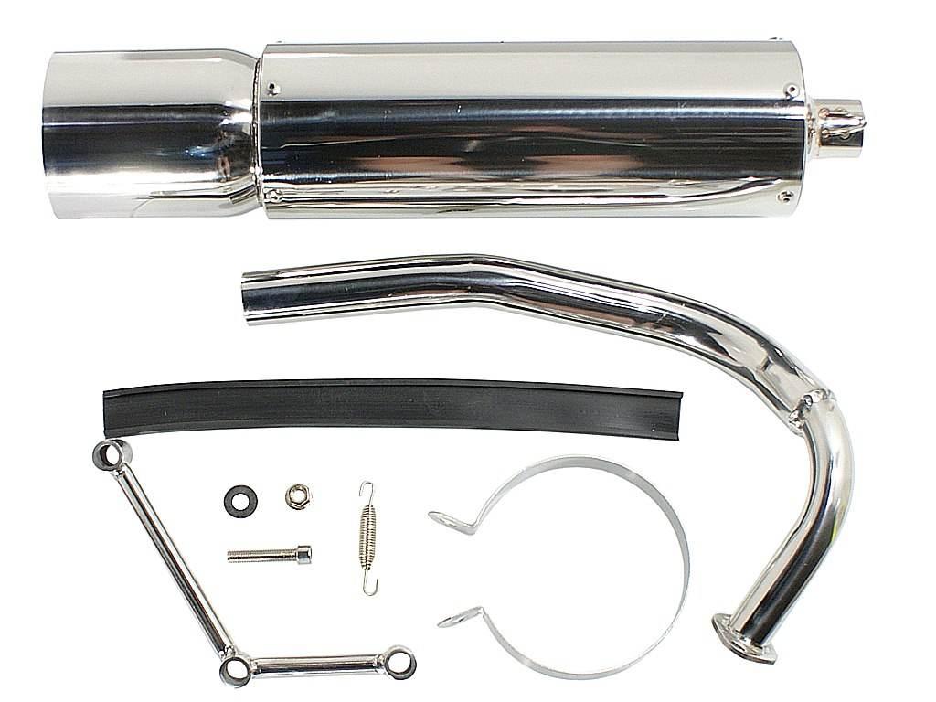 Tłumik Gy6-50 Sport Szeroki Krótki Dyfuzor Sc