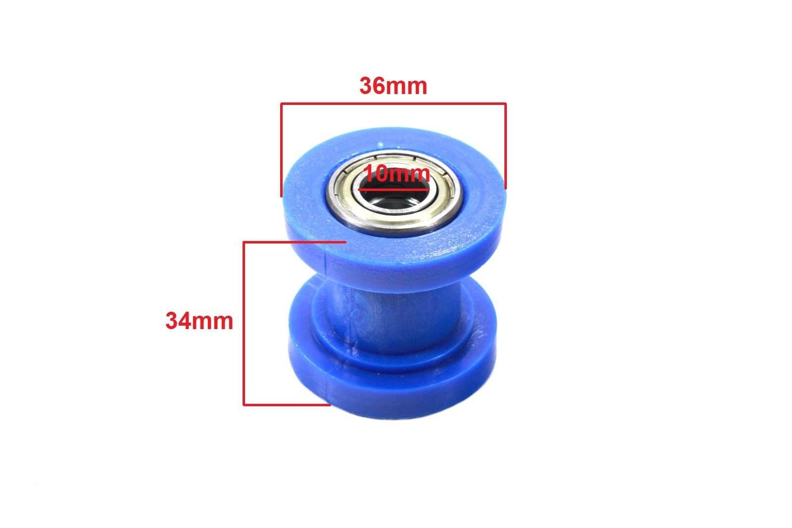 Rolka Napinacza Łańcucha Napędowego 10Mm Niebieska Bri - zdjęcie 2