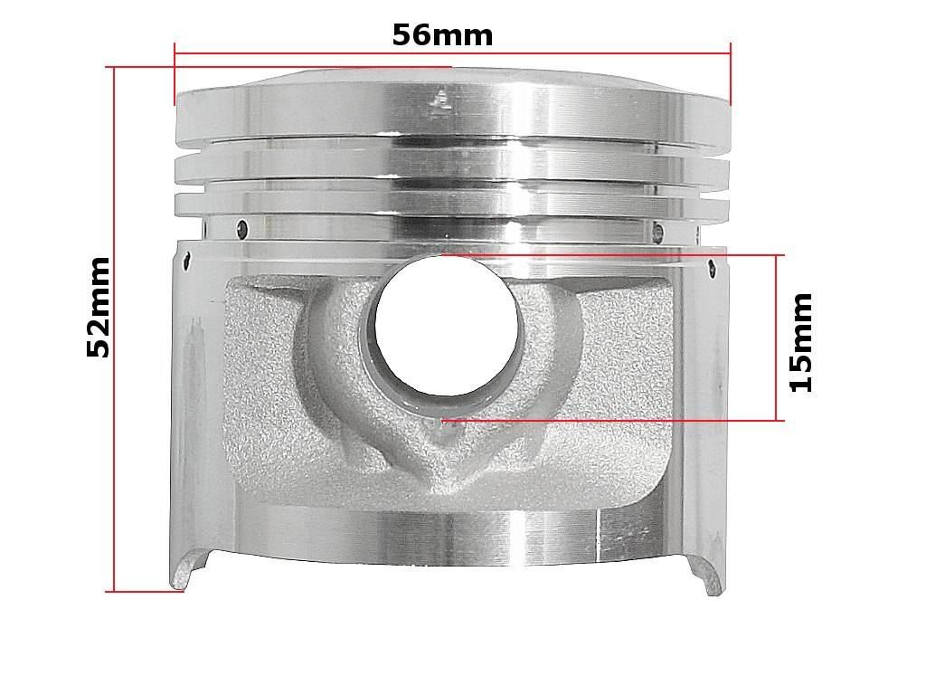 Cylinder Atv 125 Cg Street 56Mm Pin 15Mm Win - zdjęcie 3