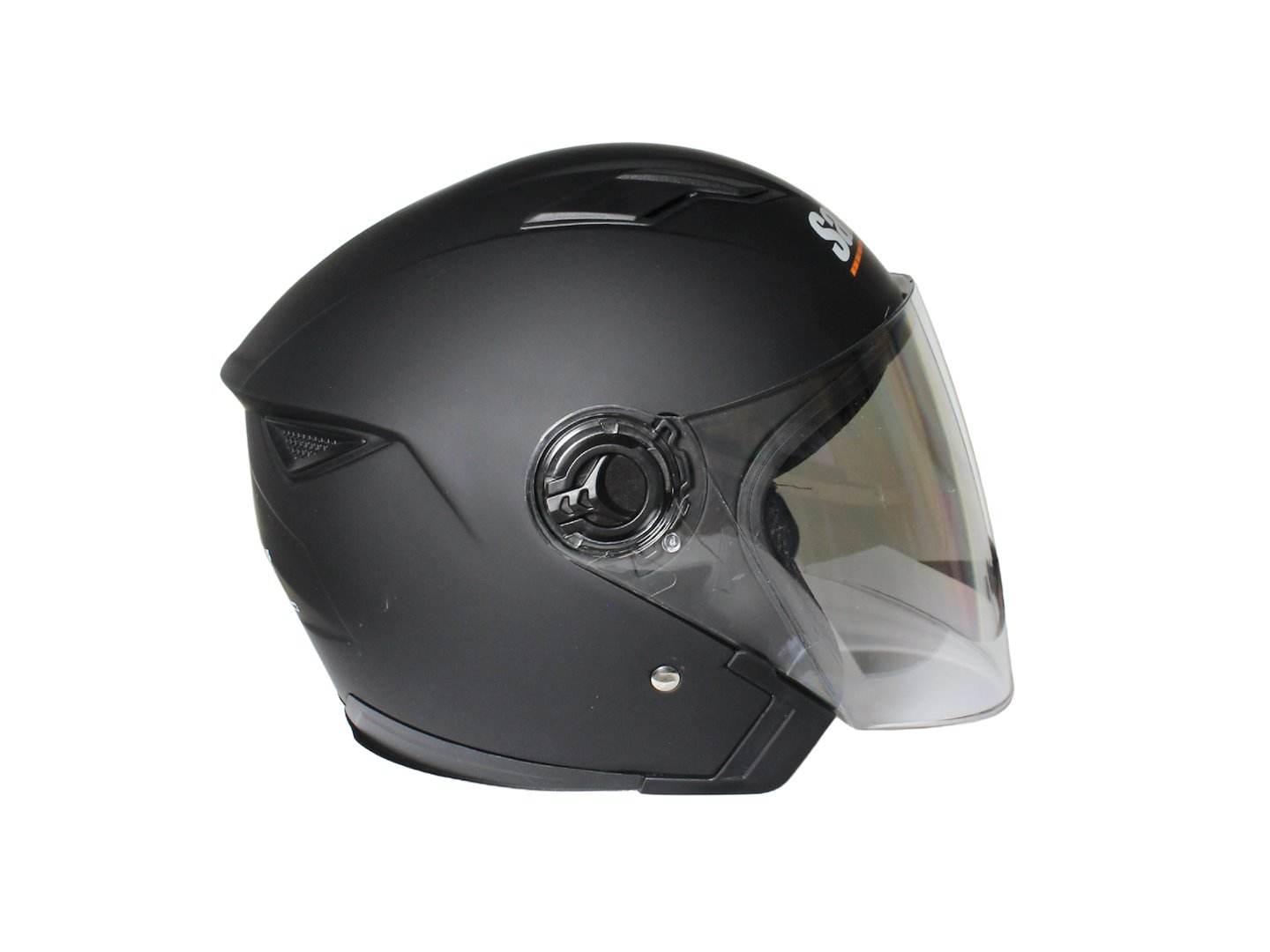Kask Safebet Hf-223 Flat Black S (Brak Ece) - zdjęcie 4