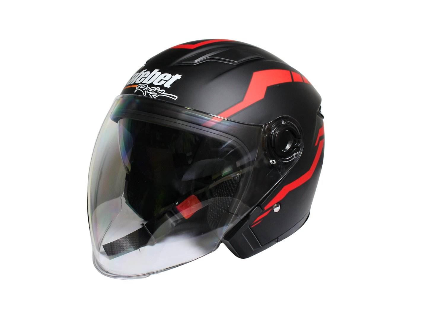 Kask Safebet Hf-223 Flat Black J36 S (Brak Ece)