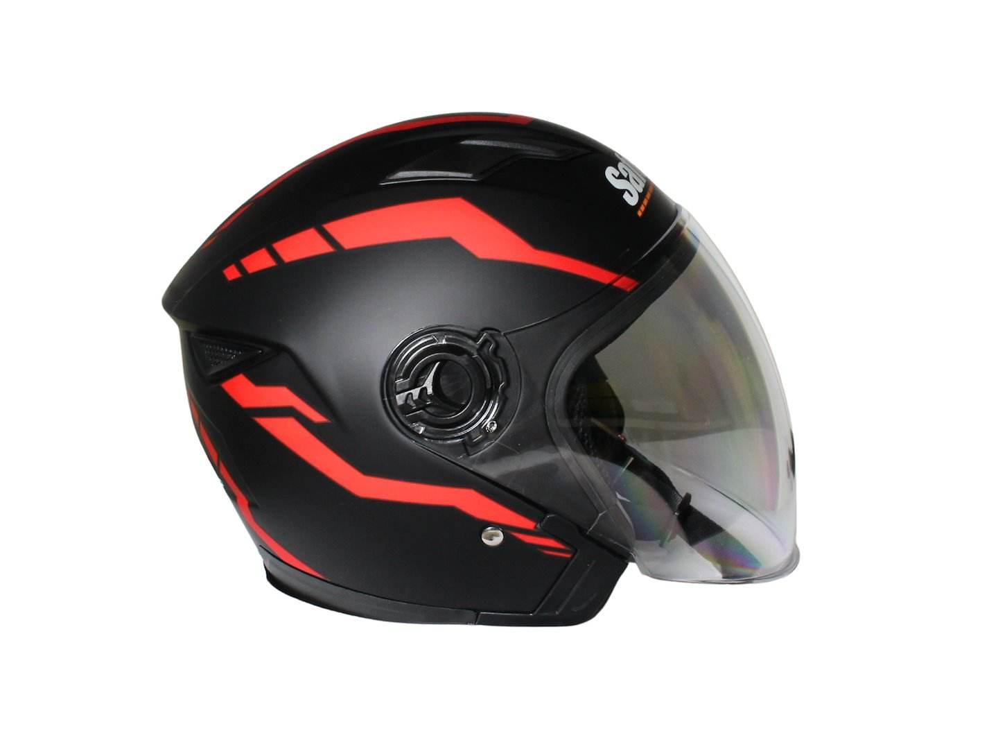 Kask Safebet Hf-223 Flat Black J36 S (Brak Ece) - zdjęcie 4