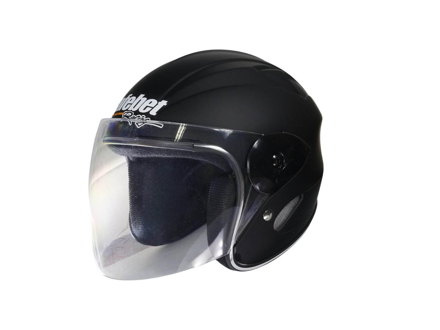 Kask Safebet Hf-226 Flat Black Mały S (Brak Ece)