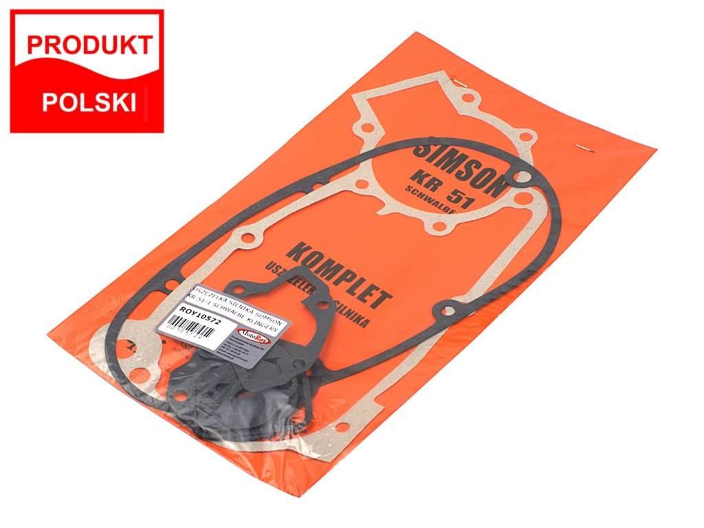 Uszczelka Simson Kr-51/1 Schwalbe Klingeryt Kpl. Duży