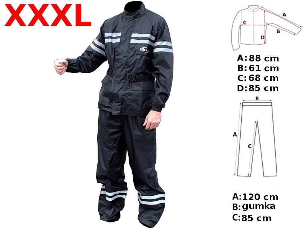 Kurtka + Spodnie Przeciwdeszczowe Xxxl