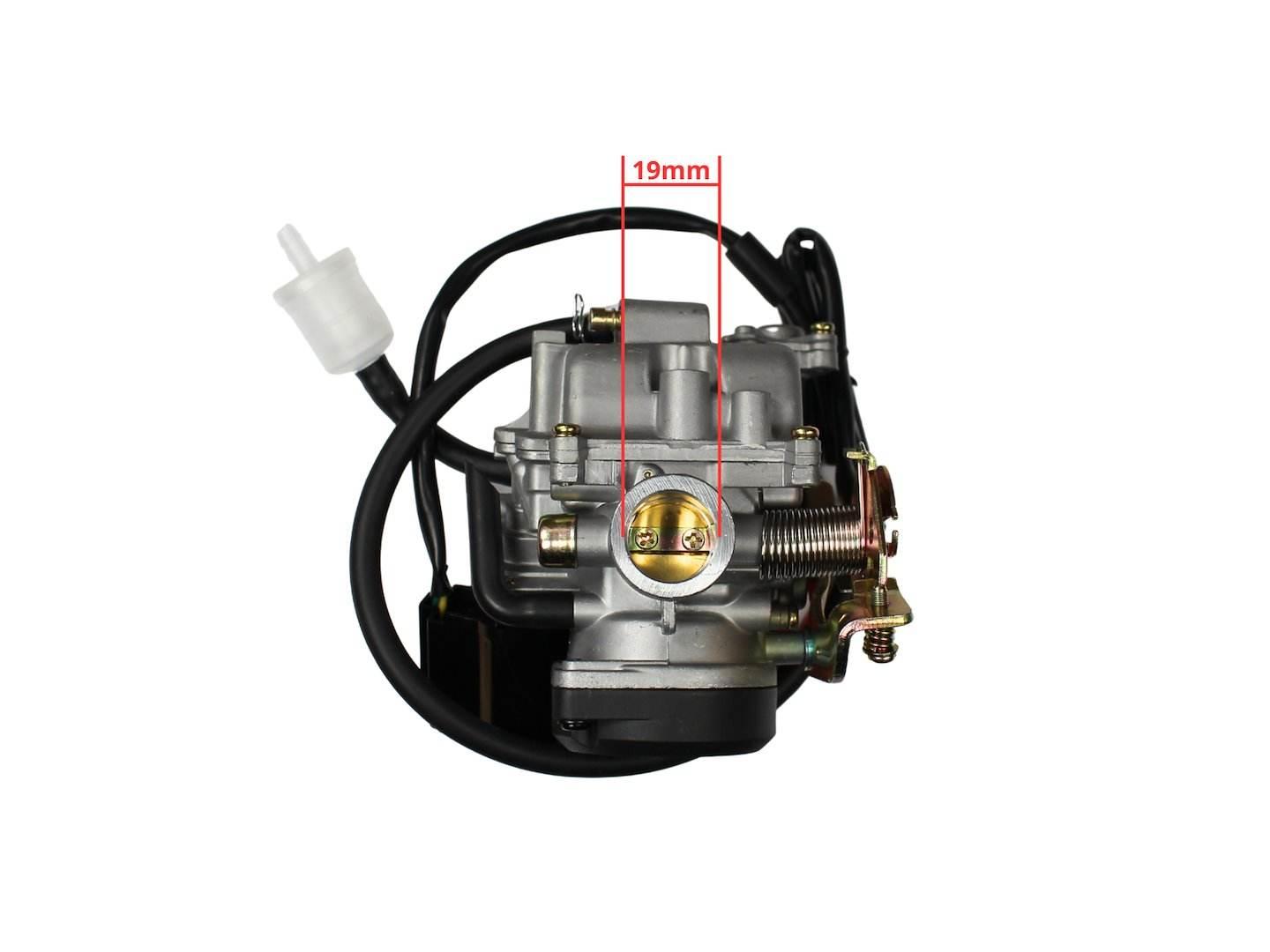 Gaźnik Gy6-80 Skuter 4T Romet Router Keeway Kingway Kymco Zipp Benzer Fu - zdjęcie 4
