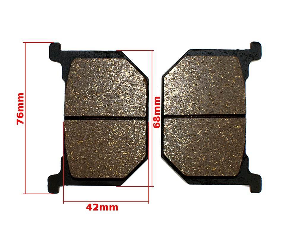 Klocki Hamulcowe Suzuki Gn400Tt Gn250 Gs250 Gsx400 Gv1200 Fm - zdjęcie 2