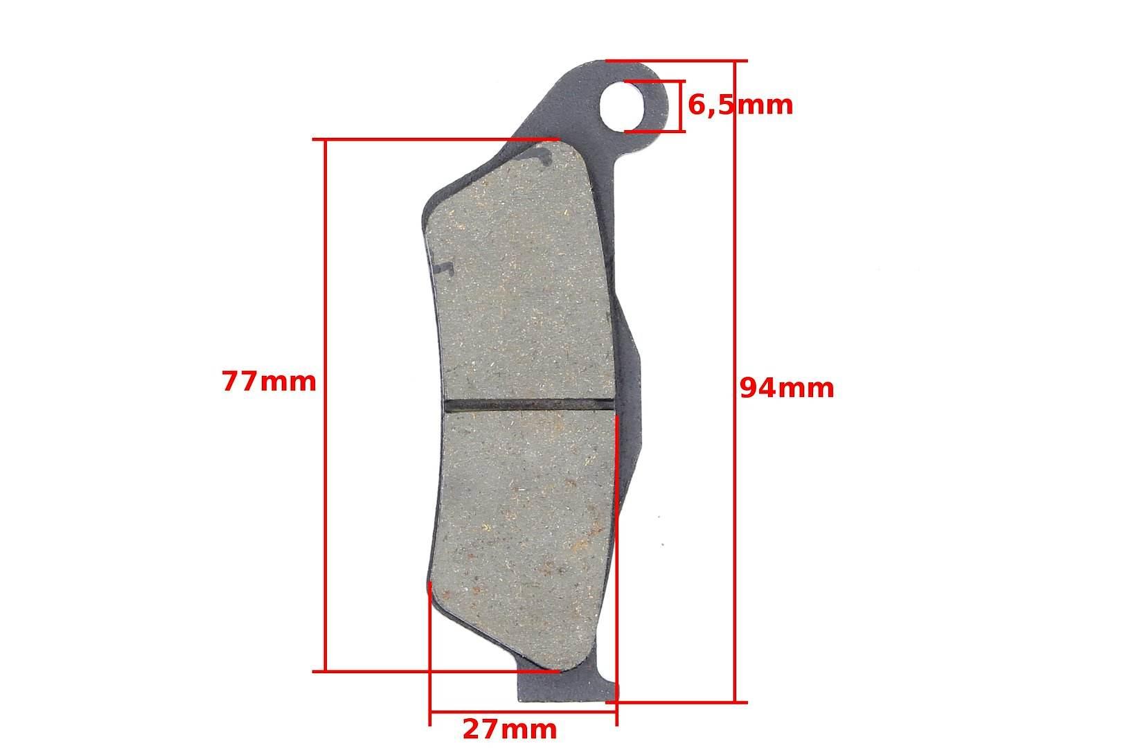 Klocki Hamulcowe Keeway Silverblade 125/150/250 Lc Fm - zdjęcie 5