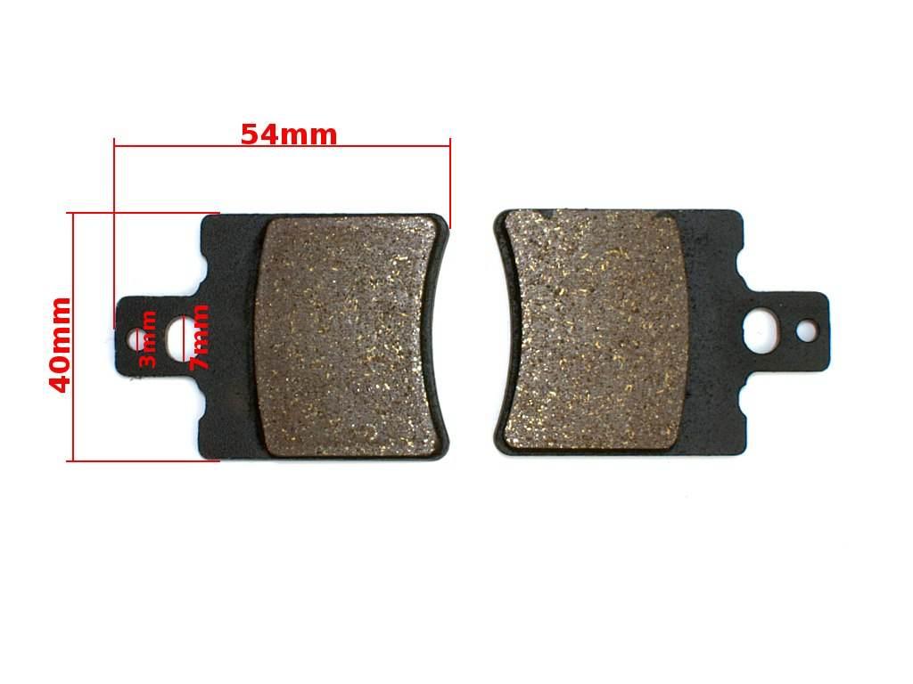 Klocki Hamulcowe Honda Sfx50 Szx50 Sh100 Sgx50 Fm - zdjęcie 2