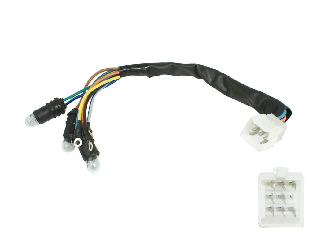Instalacja Elektryczna Gy6-50 Koło 10'' Licznika Baotian Org. Phe
