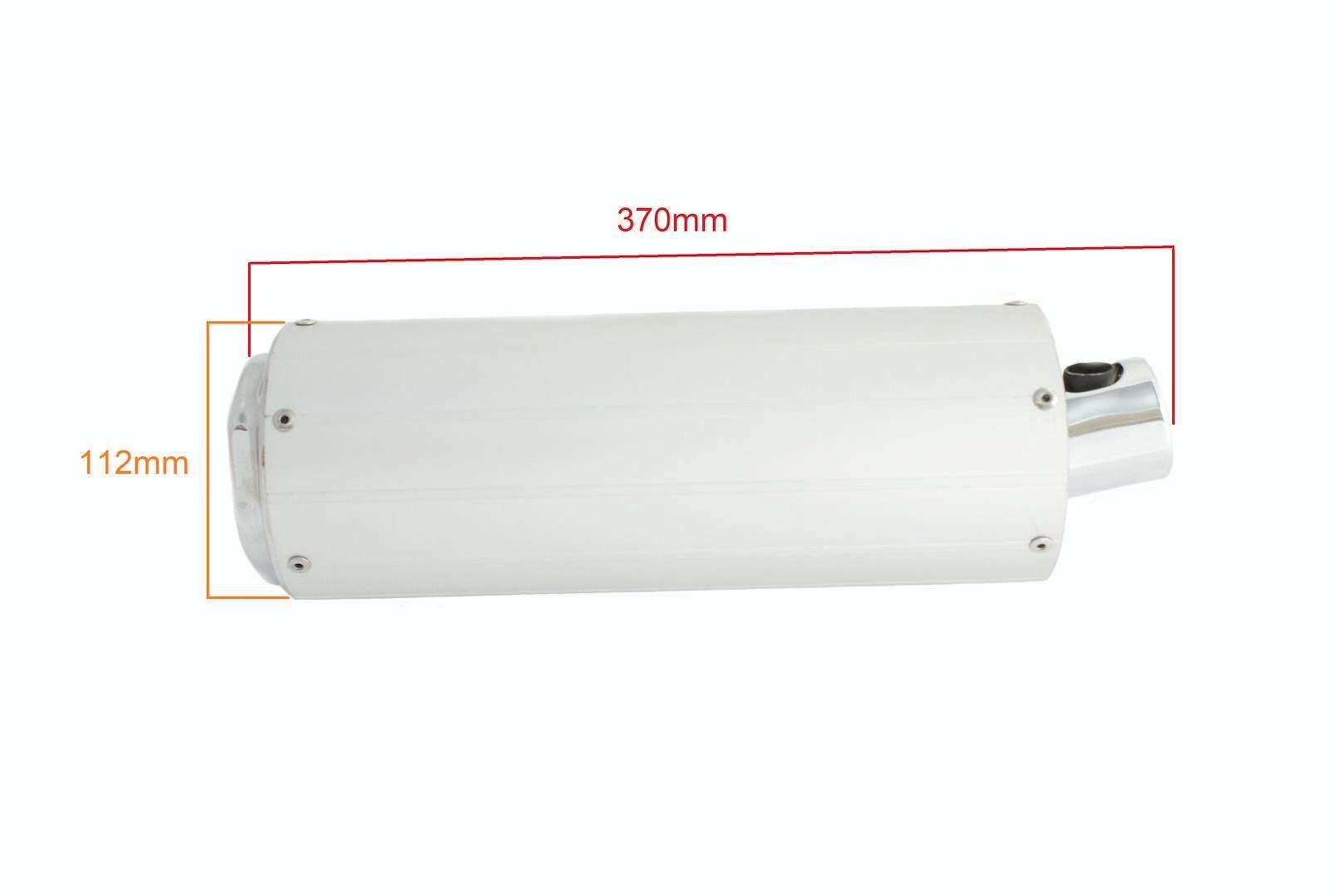 Tłumik Gy6 Koło 12" Tuba Skuter Baotian Org Phe