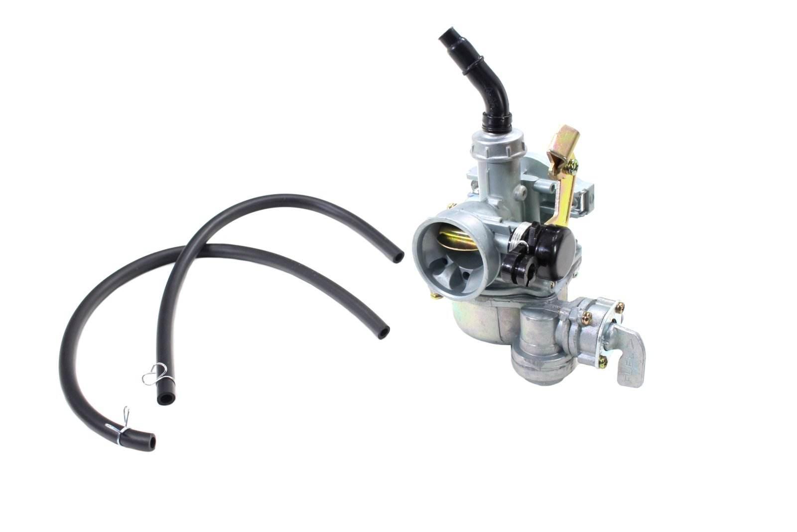 Gaźnik Atv 110/125 Ssanie Na Linkę + Kranik 19Mm Ru Silnik Poziomy Z Oznacz
