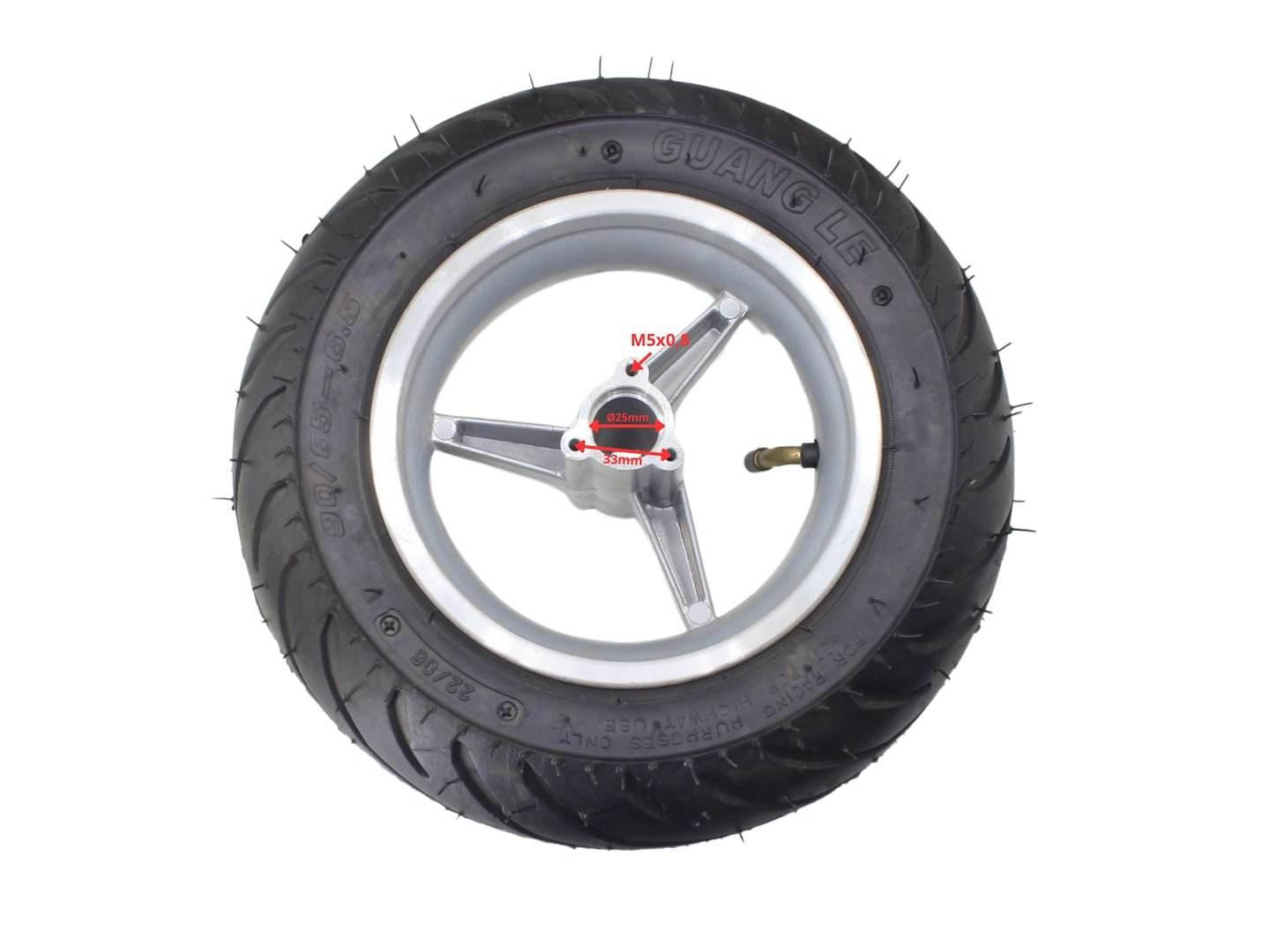 Koło Pocket Przód 6.5'' 90/65-6.5 Hb - zdjęcie 3