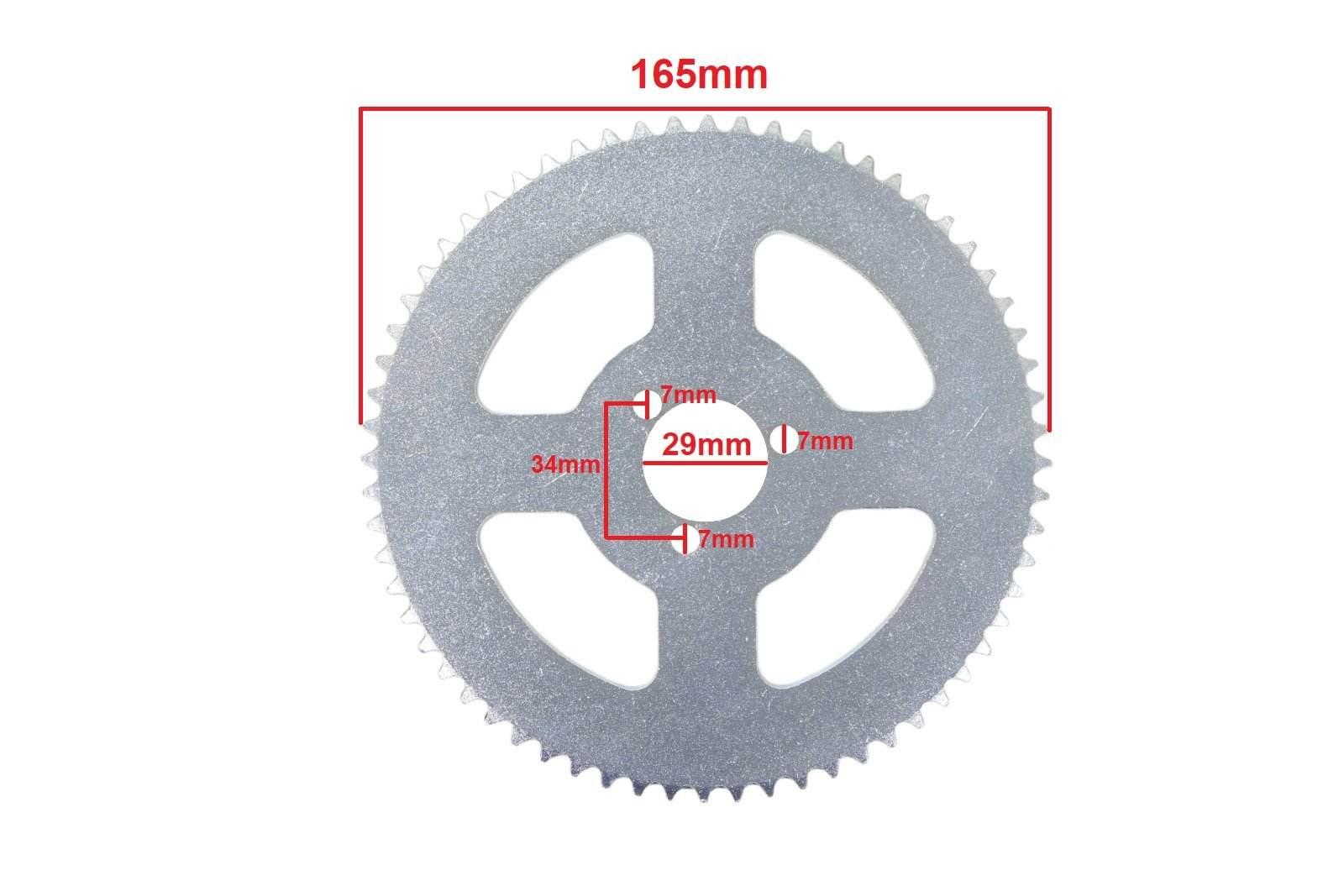 Zębatka Tył Pocket T8F 64Z 29Mm Hb - zdjęcie 2