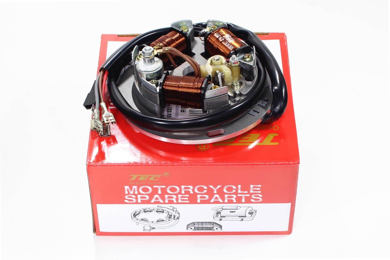 Aparat Zapłonowy Stator Simson 6V S51 Platynka